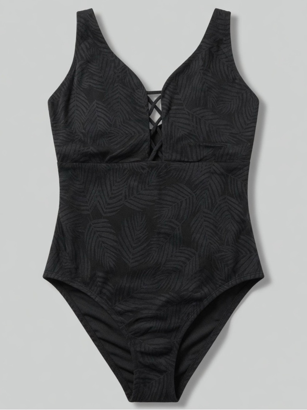 Freshwater Black One Piece Swimsuit XXL